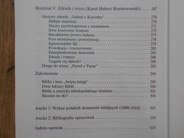 Wojciech Kaczmarek Złamane pieczęcie Księgi. Inspiracje biblijne w dramaturgii Młodej Polski