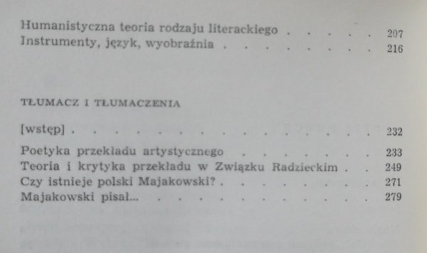 Edward Balcerzan • Oprócz głosu. Miciński, Witkacy, Karpowicz, Majakowski