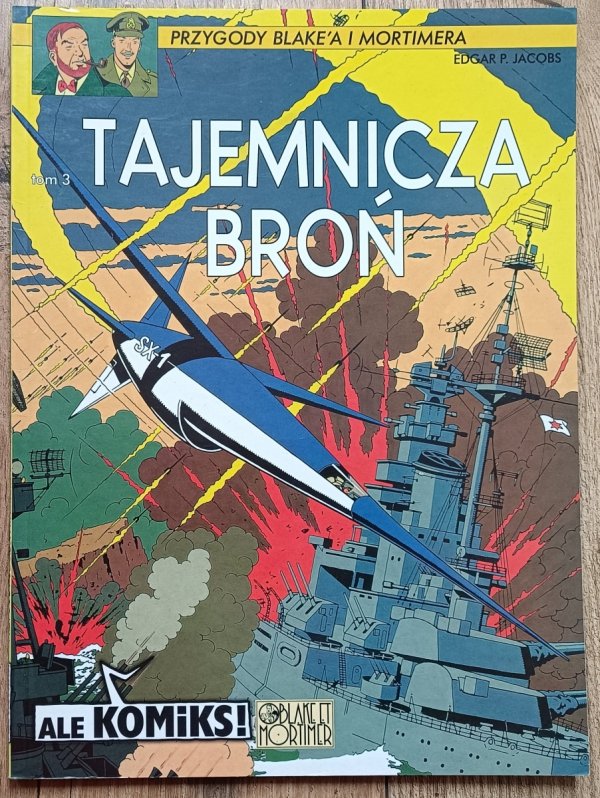 Edgar P. Jacobs Tajemnicza broń. SX1 kontratakuje
