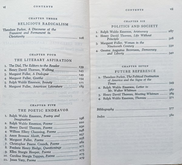 The American Transcendentalists. Their Prose and Poetry