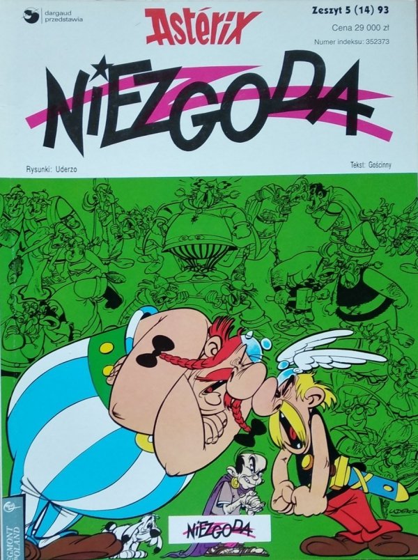 Gościnny, Uderzo • Asterix. Niezgoda. Zeszyt 5/93