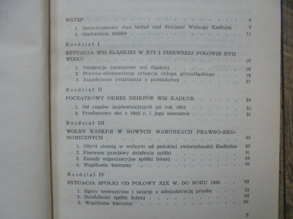 Tadeusz Marszałek • Historia spółki leśnej w Wolnym Kadłubie [dedykacja autora]