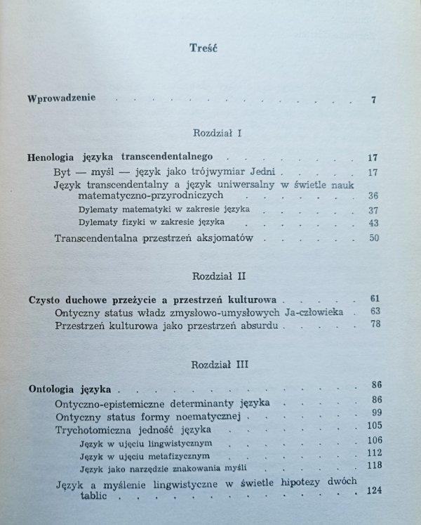 Adolf E. Szołtysek Metafizyczność języka