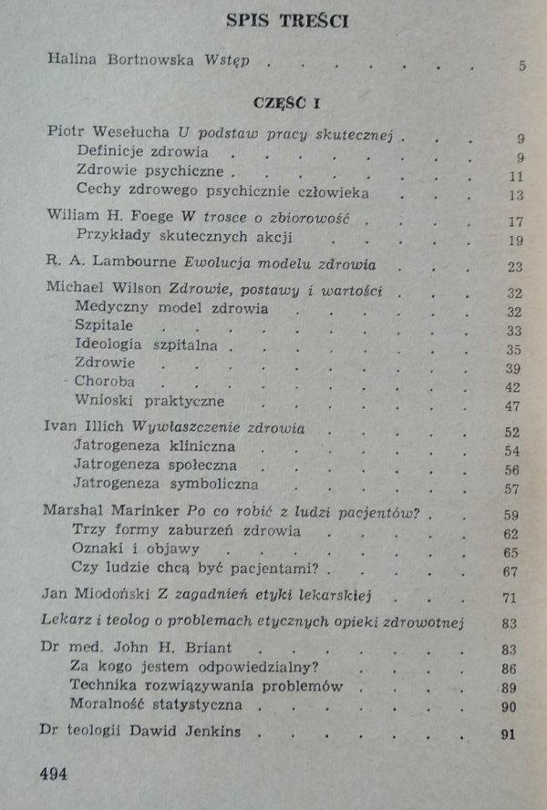 Halina Bortnowska • Sens choroby, sens śmierci, sens życia  [Simone Weil, Soren Kierkegaard, Ivan Illich]