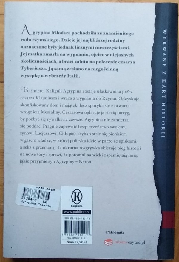Kubicz Michał • Agrypina. Cesarstwo we krwi