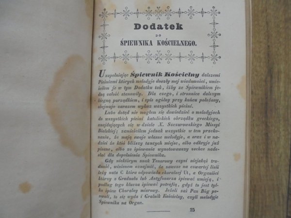 X.M.M. Mioduszewski • Śpiewnik kościelny czyli pieśni nabożne z melodyjami w Kościele katolickim używane, a dla wygody kościołów parafijalnych przez X.M.M. Mioduszewskiego zebrane [komplet]