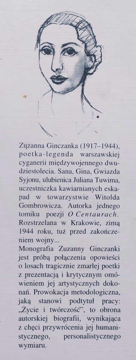 Izolda Kiec Zuzanna Ginczanka. Życie i twórczość