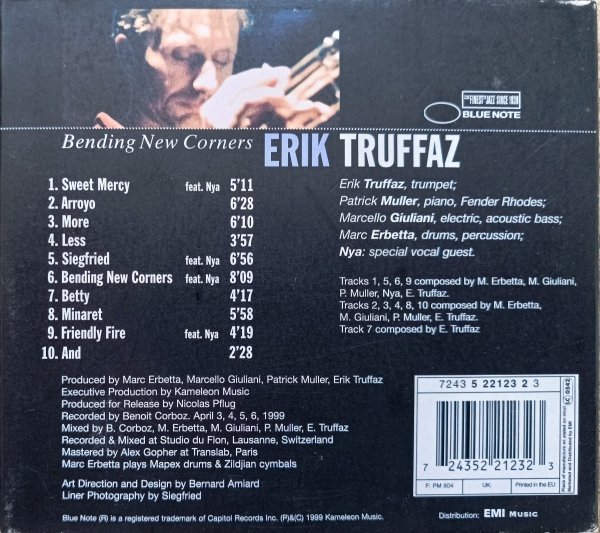 Erik Truffaz Bending New Corners CD