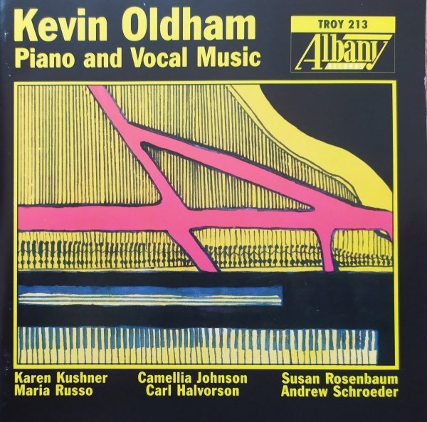 Kevin Oldham Piano and Vocal Music CD