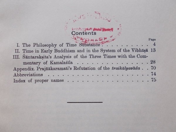 Stanisław Schayer • Contributions to the Problem of Time in Indian Philosophy. Przyczynki do zagadnienia czasu w filozofii indyjskiej