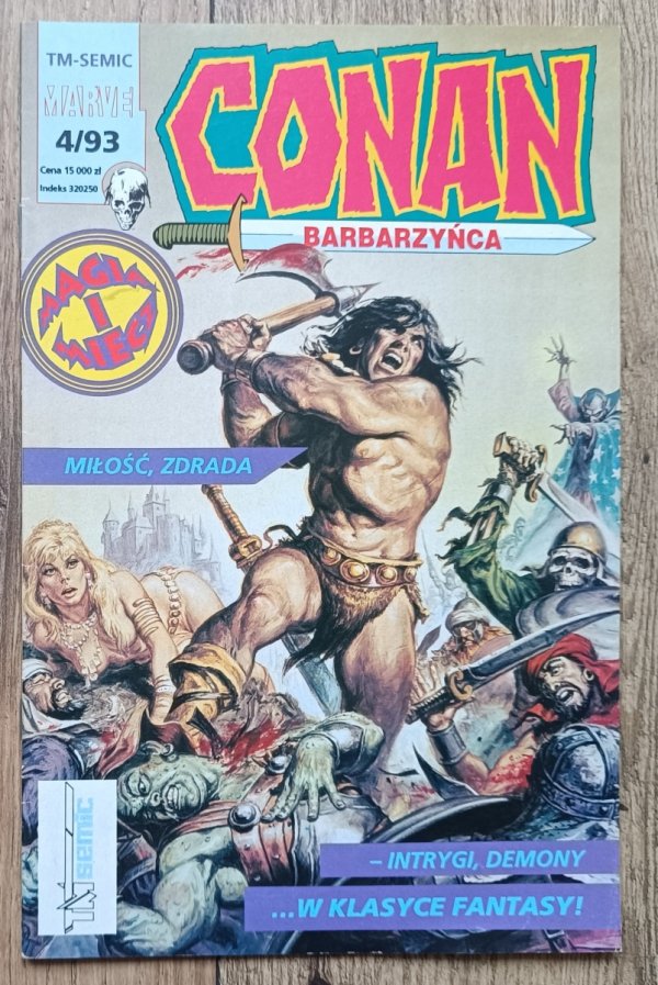 TM-Semic 4/1993 Marvel / Conan Barbarzyńca