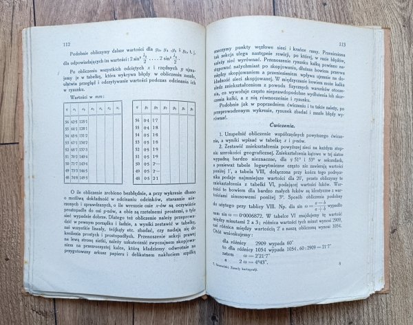 Teofil Szumański Zasady kartografii / 1926