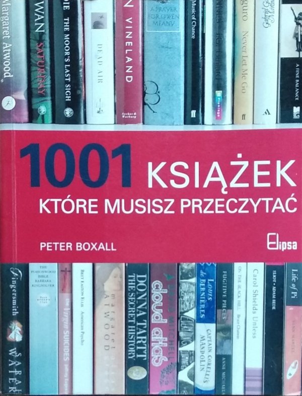 Peter Boxall • 1001 książek, które musisz przeczytać