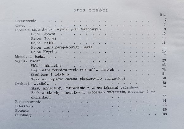 Studium mineralogiczno-petrograficzne pstrych łupków płaszczowiny magurskiej Karpat