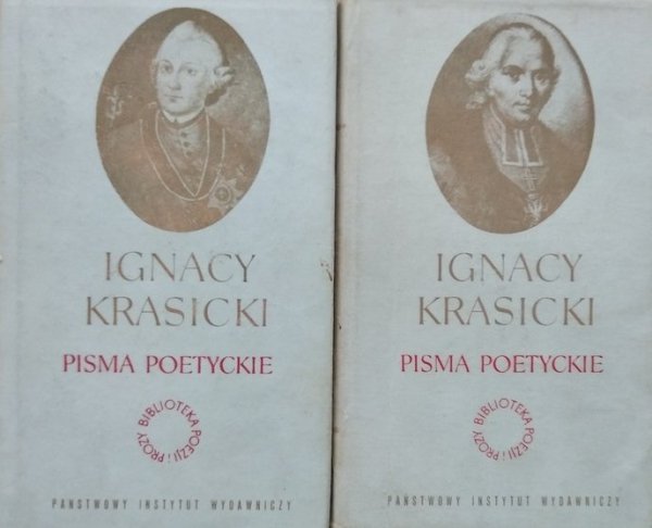 Ignacy Krasicki • Pisma poetyckie [komplet]