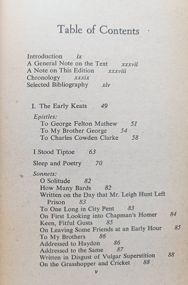 The Selected Poetry of John Keats