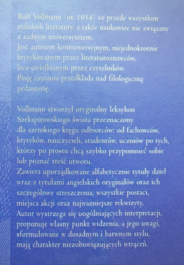 Arka Szekspira. Przewodnik po miłości i zbrodni