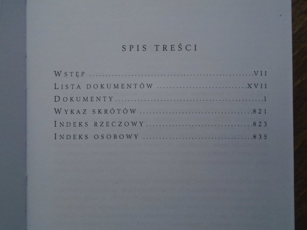 red. Stanisław Żerko • Polskie dokumenty dyplomatyczne 1936