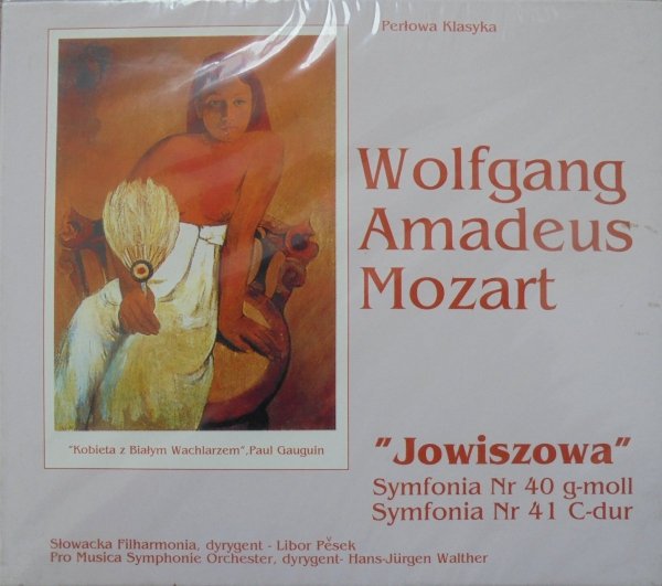 Wolfgang Amadeus Mozart • Jowiszowa. Symfonia Nr 40 g-moll. Symfonia Nr 41 C-dur • CD