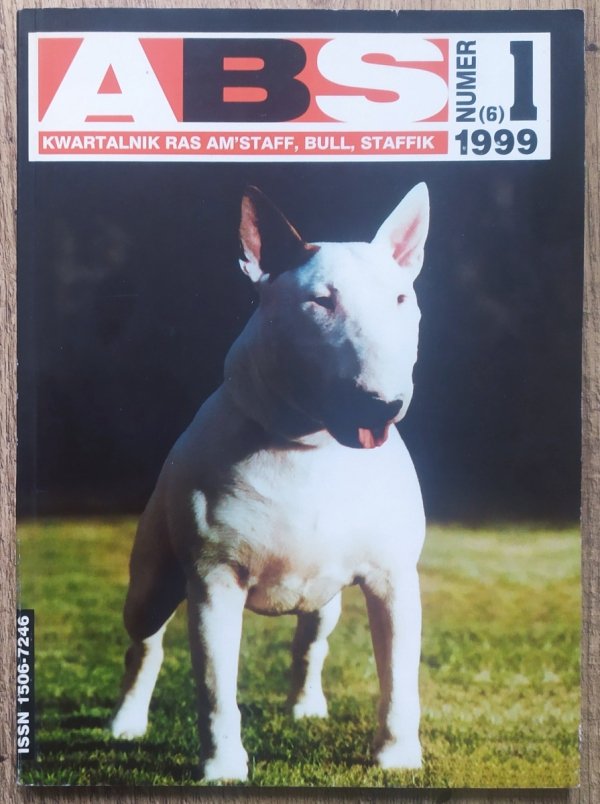 ABS. Kwartalnik ras Amstaff, Bull, Staffik numer 1/1999 (6)