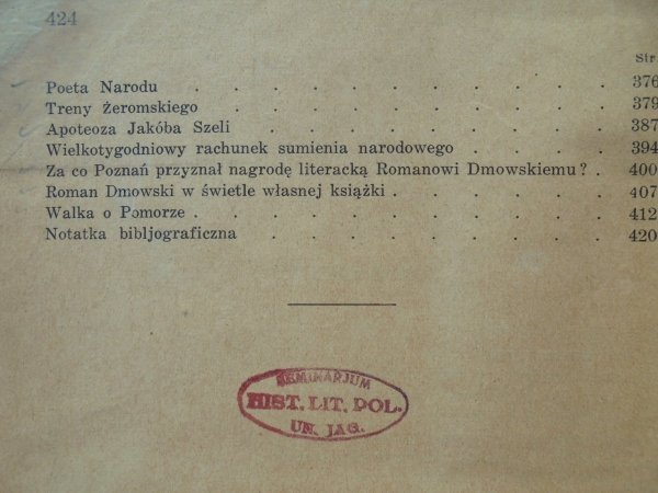 Ignacy Chrzanowski • Literatura a naród. Odczyty, przemówienia, szkice literackie [1936]
