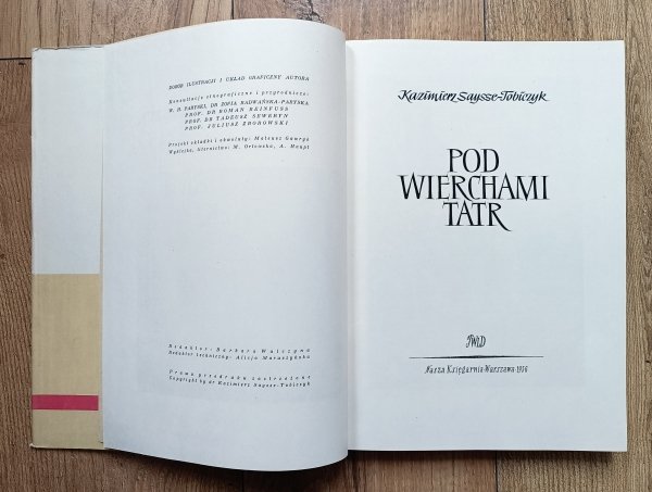 Kazimierz Saysse Tobiczyk Pod wierchami Tatr / 1956