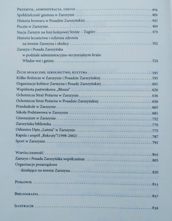 Danuta Dec, Maria Kuzin Od epoki brązu po współczesność. Monografia Zarszyna i Posady Zarszyńskiej