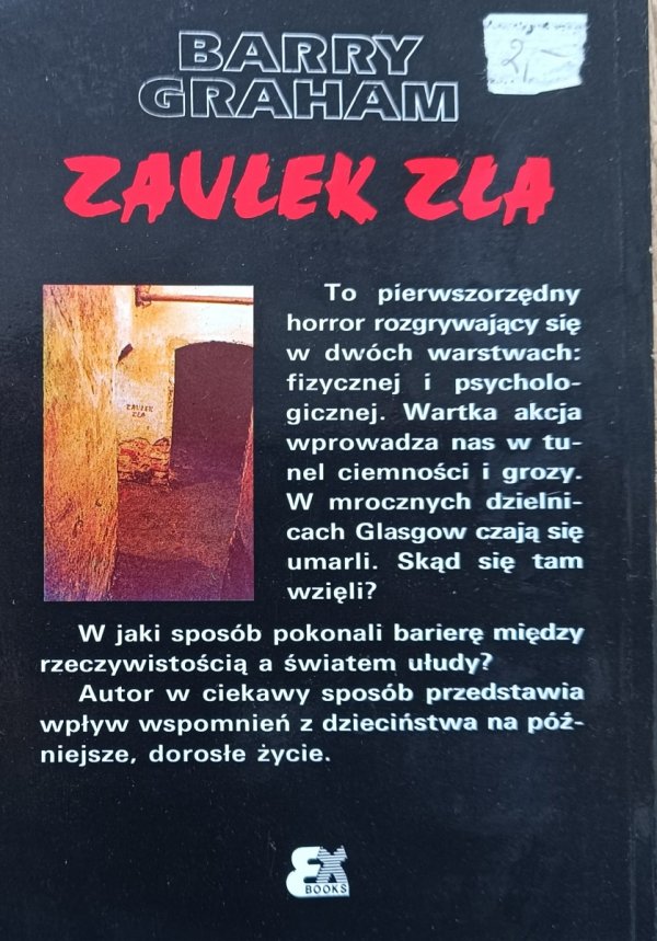 Barry Graham Zaułek zła