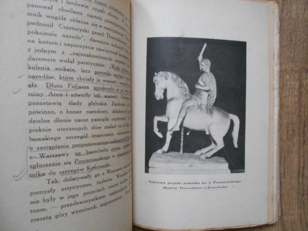 Ernest Łuniński • O pomniku Księcia Józefa i Thorvaldsenie