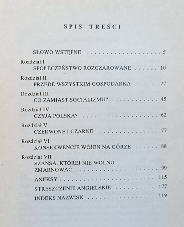 Jerzy J. Wiatr • Wybory parlamentarne 19 września 1993: przyczyny i następstwa