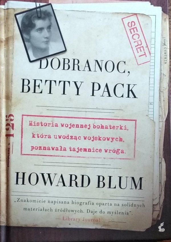 Howard Blum • Dobranoc Betty Pack