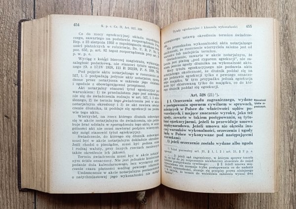 Jan Korzonek Postępowanie egzekucyjne i zabezpieczające tom 1 cz. 2 / 1934