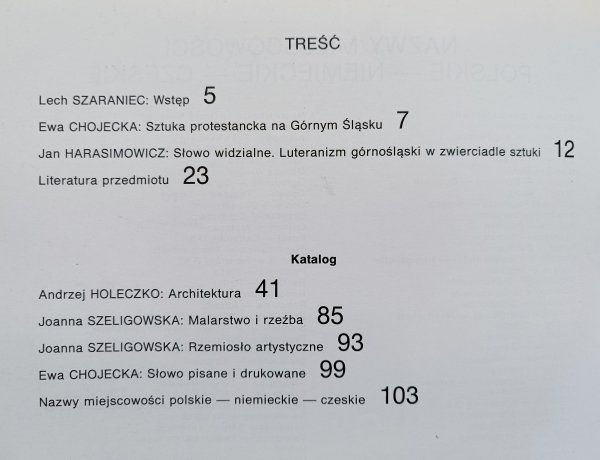 Oblicza sztuki protestanckiej na Górnym Śląsku