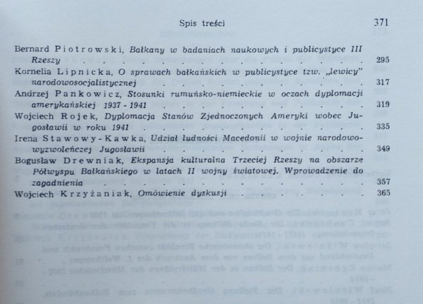 Czubiński Antoni • Państwa bałkańskie w polityce imperializmu niemieckiego w latach 1871-1945