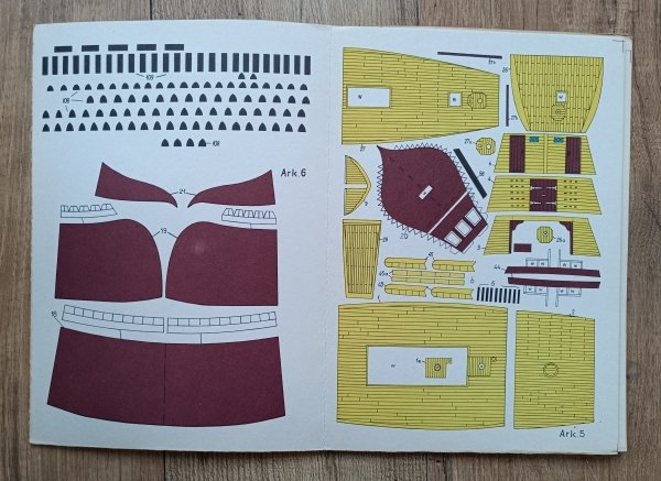 Mały Modelarz 1-2/1989 / Historyczny żaglowiec Mayflower