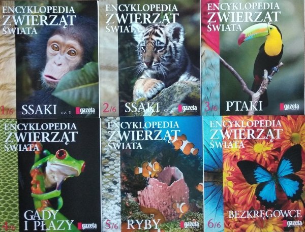 Encyklopedia zwierząt świata • Komplet