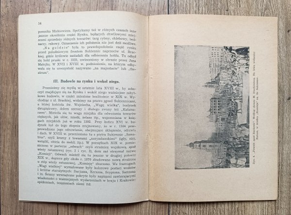 Antoni Brayer Rynek krakowski / seria Kraków dawniej i dziś
