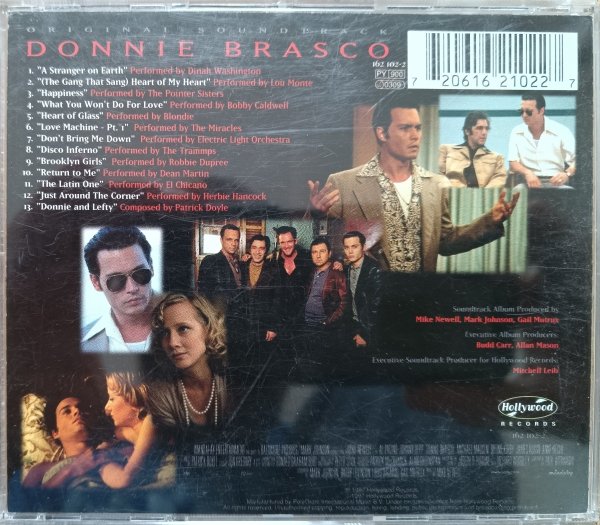 Donnie Brasco: Original Film Soundtrack CD