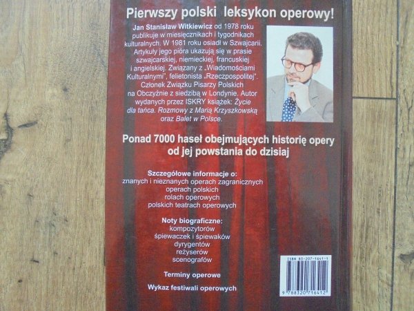 Jan Stanisław Witkiewicz • Leksykon operowy