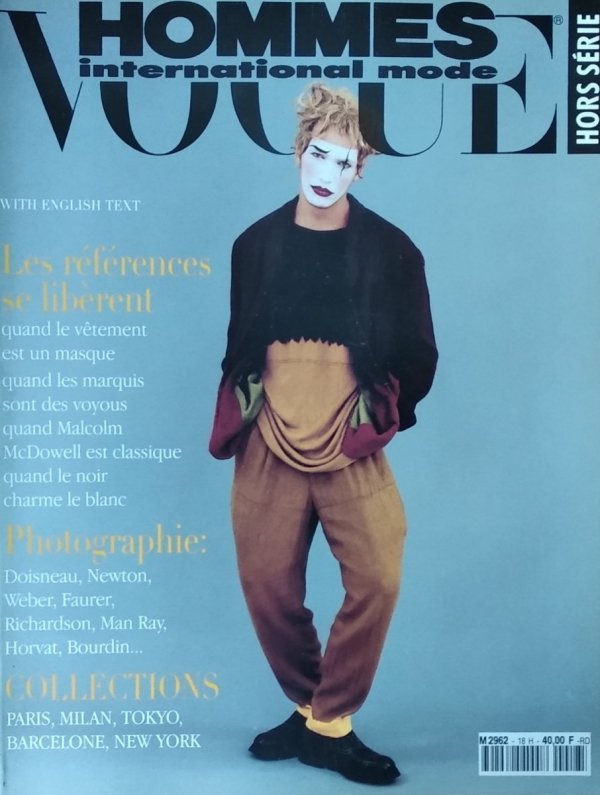 Vogue Hommes International Mode Automne/Hiver 93