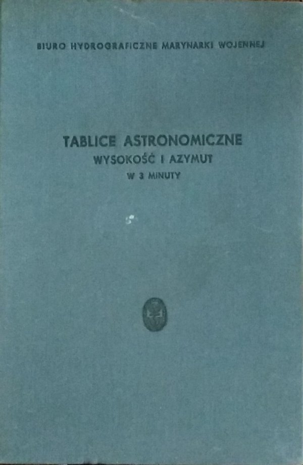 Tablice astronomiczne • Wysokość i azymut w 3 minuty