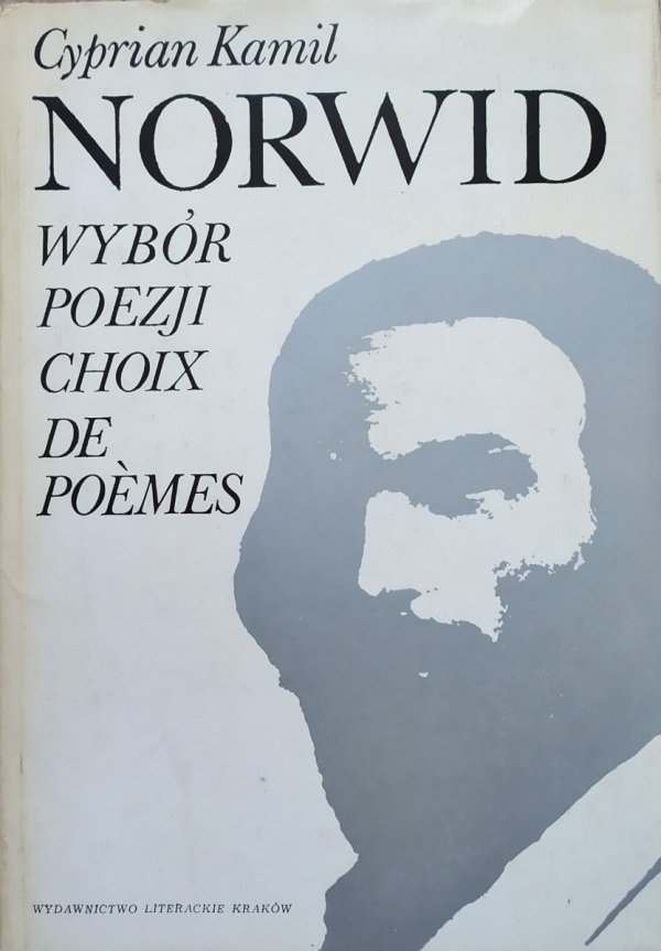 Cyprian Kamil Norwid Wybór poezji. Choix de Poemes [dedykacja tłumacza Feliksa Konopki]