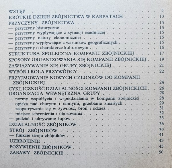 Urszula Janicka Krzywda Niespokojne Karpaty czyli rzecz o zbójnictwie