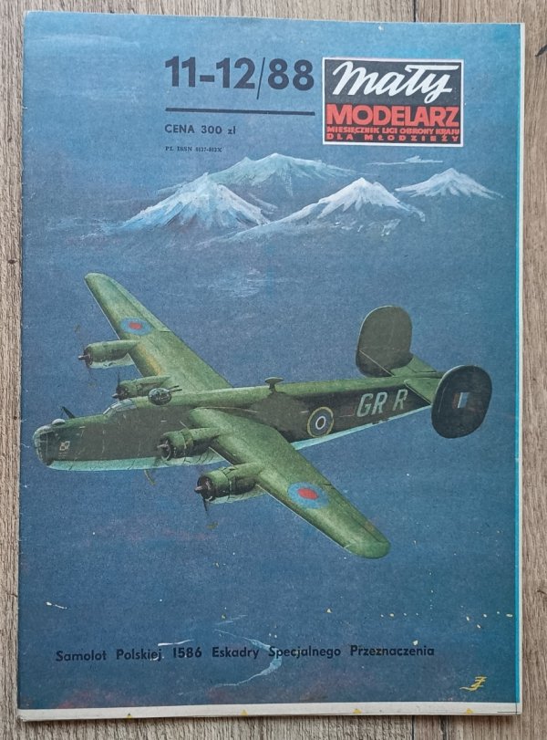 Mały Modelarz 11-12/1988 / Ciężki samolot bombowy B-24 Liberator