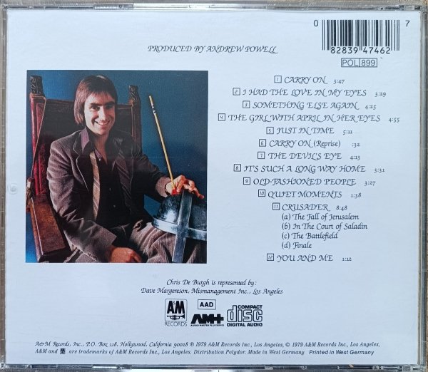 Chris de Burgh Crusader CD
