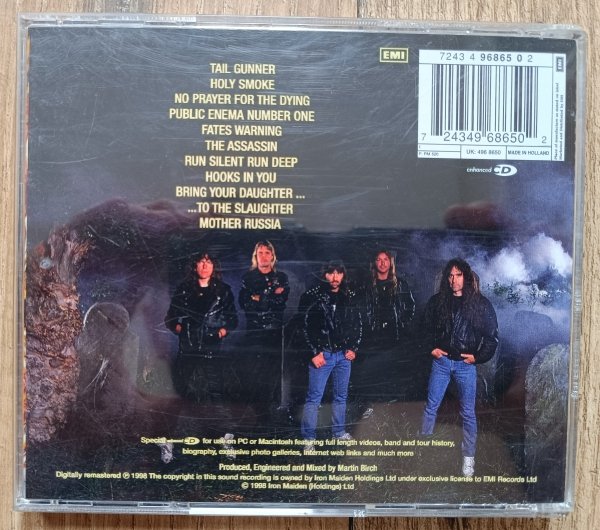 Iron Maiden No Prayer For the Dying CD