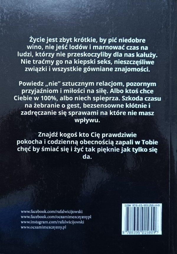 Rafał Wicijowski Oczami mężczyzny (nie) idealnego