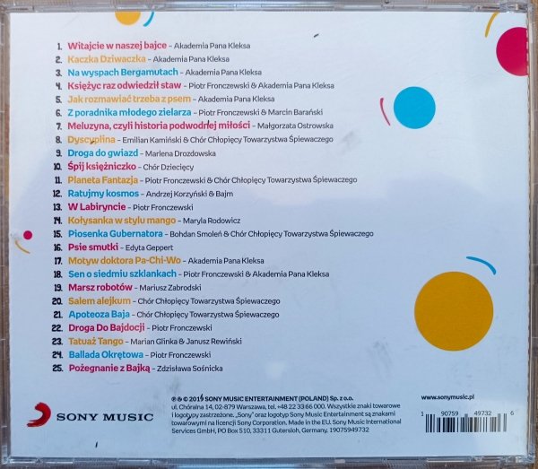 Piosenki Pana Kleksa CD