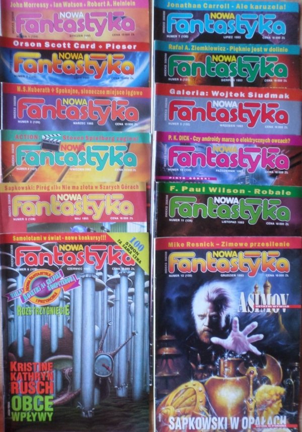 Nowa Fantastyka • Rocznik 1993