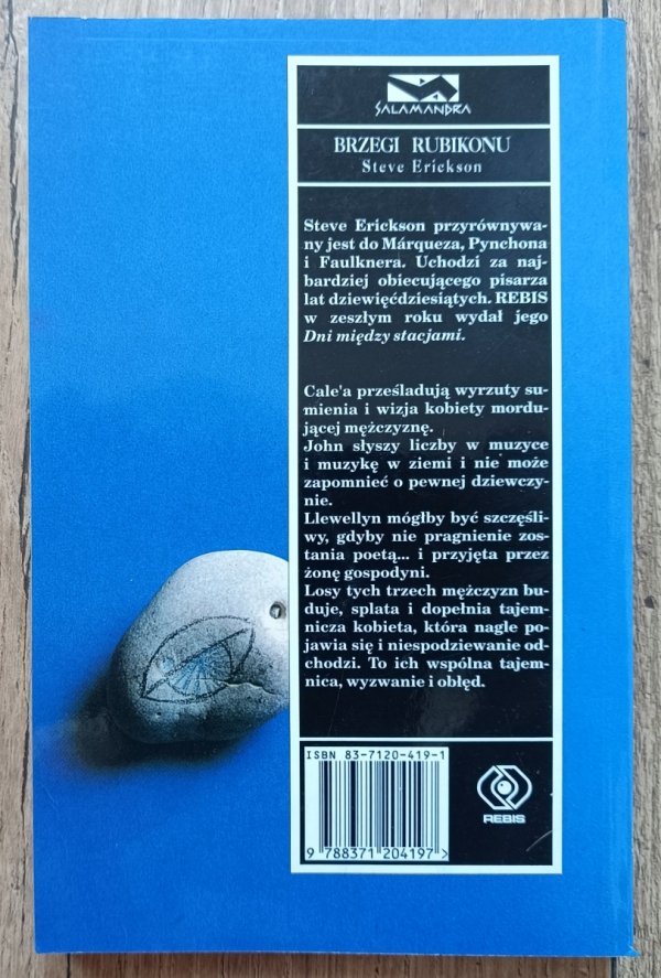 Steve Erickson Brzegi Rubikonu / seria Salamandra